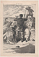 The Approach of the British Pirate "Alabama" (from "Harper's Weekly," Vol. VII), Winslow Homer  American, Wood engraving