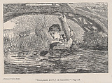 "Orrin, Make Haste, I Am Perishing!" (The Galaxy, An Illustrated Magazine of Entertaining Reading, Vol. VI), Winslow Homer  American, Wood engraving