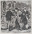 At the Spring: Saratoga (Hearth and Home, Vol. I), After Winslow Homer (American, Boston, Massachusetts 1836–1910 Prouts Neck, Maine), Wood engraving
