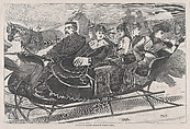 Christmas Belles (from "Harper's Weekly," Vol. XIII), Winslow Homer American, Wood engraving