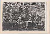 Seesaw, Gloucester, Massachusetts (from "Harper's Weekly," Vol. XVIII), Winslow Homer  American, Wood engraving