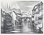 Chartres, Vera Andrus  American, Lithograph