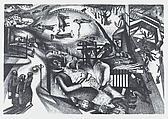 Machine Age, Jean Artman American, Lithograph
