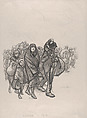 The Exodus--1915 [L’exode – 1915], Théophile-Alexandre Steinlen  French, born Switzerland, Lithograph