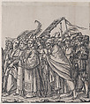 Section G: Martyrs Holding Palm Branches, from "The Triumph of Christ", Andrea Andreani (Italian, Mantua 1558/1559–1629), Lithograph copy of a woodcut