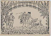 Suerte XI: The death of the bull, Anonymous, Spanish, 19th century Spanish, Woodcut