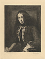 Elizabeth Barrett Browning, William Harry Warren Bicknell  American, Etching and drypoint