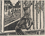 The New Cabin, Marie Bleck American, Woodcut