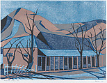 Frontier Store, John Lewis Boylan  American, Woodcut