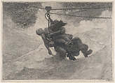 The Life Line, Winslow Homer  American, Etching (posthumous impression)
