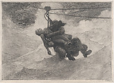 The Life Line, Winslow Homer  American, Etching (posthumous impression)