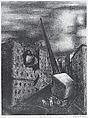 Dehousing, David Burke American, Lithograph