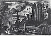Eastside Powerhouse, David Burke American, Lithograph