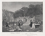 Haddon Hall, Ignacio de León y Escosura  Spanish, Photogravure on chine collé