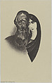 Old Man and Young Woman (Lithograph #30), William Samuel Schwartz American, Lithograph