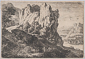 The Barren Rock, Anthonie Waterloo  Dutch, Etching
