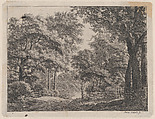 The Trimmed Groves, Anthonie Waterloo  Dutch, Etching; sixth state of six