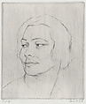 Tilla Durieux, Emil Orlik  Austro-Hungarian, Etching and drypoint, proof