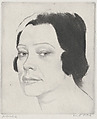 Tilla Durieux, Emil Orlik  Austro-Hungarian, Etching and drypoint, proof