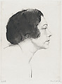 Tilla Durieux, Emil Orlik  Austro-Hungarian, Etching and drypoint, proof