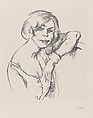 Gertrud Eysoldt as Lulu, Emil Orlik  Austro-Hungarian, Lithograph