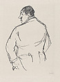 Emil Jannings as Rodrigo Quast, Emil Orlik  Austro-Hungarian, Lithograph