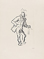 Werner Krauss as Schigolch, Emil Orlik  Austro-Hungarian, Lithograph