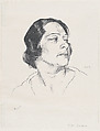 Tilla Durieux, Emil Orlik  Austro-Hungarian, Lithograph, proof