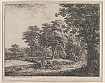 A Horseman by a Fence, Anthonie Waterloo  Dutch, Etching; third or fourth state of four