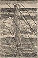 Long Island Surf, Childe Hassam American, Etching; proof from cancelled plate