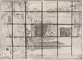 Connecticut Barns, Childe Hassam American, Etching; proof from cancelled plate