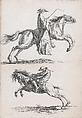 Album of Caricatures, Ange-Laurent de La Live de Jully (1725–1779), Etchings