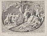 Venus with Nymphs, Anne Claude Philippe de Tubières, comte de Caylus French, Etching; second state of two