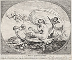 Venus on the Water, Louise de Montigny Le Daulceur French, Etching and engraving