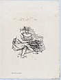 Prospectus for the book "The Life of Saint Monica", Pierre Bonnard (French, Fontenay-aux-Roses 1867–1947 Le Cannet), Lithograph