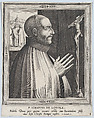 St. Ignatius of Loyola, from the series Male Founders of Religious Orders, Philips Galle  Netherlandish, Engraving; second state