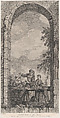 The Chapel of the Enfants-Trouvés in Paris: Religieuses et garçonnets regardant la crèche, Etienne Fessard  French, Etching and engraving
