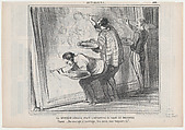 La Dernière Semaine avant L'Ouverture du Salon de Peinture, from Actualités, published in Le Charivari, May 9, 1857, Honoré Daumier French, Lithograph; second state (Delteil)