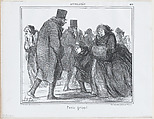 Paris Grippé, from Actualités, published in "Le Charivari", Honoré Daumier French, Lithograph on newsprint; third state of three (Delteil)