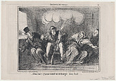 Allons bon!..... j'avais oublié de décharger mon fusil!...., from Émotions de Chasse, published in Le Charivari, February 21, 1858, Honoré Daumier  French, Lithograph on newsprint; second state of two (Delteil)