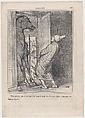 Plaisanterie que se permettent maintenant les chevaux, dans le quatier des Champs-Élysées, No. 523 from series Actualités, Honoré Daumier  French, Lithograph on newsprint