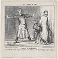 Article 27 du Réglement, from Les Portiers de Paris, published in Le Charivari, December 4, 1858, Honoré Daumier French, Lithograph; second state of two (Delteil)