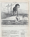 Qu-est-ce qui disent donc les autres..., from En Chine, published in Le Charivari, December 20, 1858, Honoré Daumier  French, Lithograph on newsprint; second state of two (Delteil)