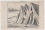 À Cherbourg, from "Actualités", Honoré Daumier  French, Lithograph on newsprint; second state of two (Delteil)