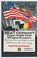 Our flags, Adolph Treidler American, Commercial color lithograph