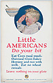 Little Americans do your bit, Cushman Parker American, Commercial color lithograph