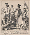 Oh! mon ami..., quel beau turco!.... quel beau turco!!...., from Au Camp de Saint-Maur, published in Le Charivari, August 15, 1859, Honoré Daumier  French, Lithograph on newsprint; second state of four (Delteil)