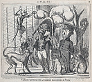 Visitant l'intérieur des principaux monuments de Paris, from "Actualités", Honoré Daumier French, Lithograph on newsprint; second state of two (Hazard & Delteil)
