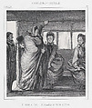 The Madeleine-Bastille Bus Line, A trifle, a nothing... and the bus is full, published in Souvenirs d'Artistes, Honoré Daumier  French, Lithograph; second state of two (Delteil)