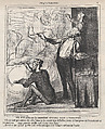 View of a studio the final week before the exhibition, from 'Parisian sketches,' published in Le Charivari, April 1, 1864, Honoré Daumier French, Lithograph on newsprint; second state of two (Delteil)